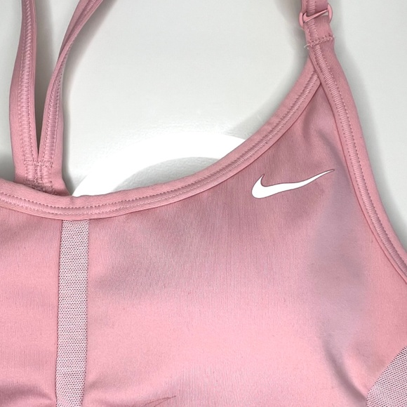 NWT Nike Dri-Fit Indy Athletic Bra Top Bralette Pink XS NEW - Picture 3 of 16